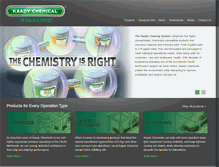 Tablet Screenshot of kaadychemical.com